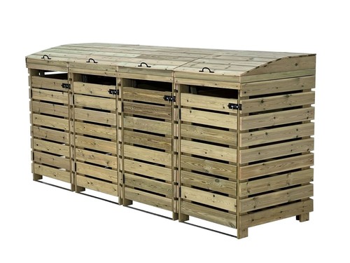 Wheelie bin storage - ,