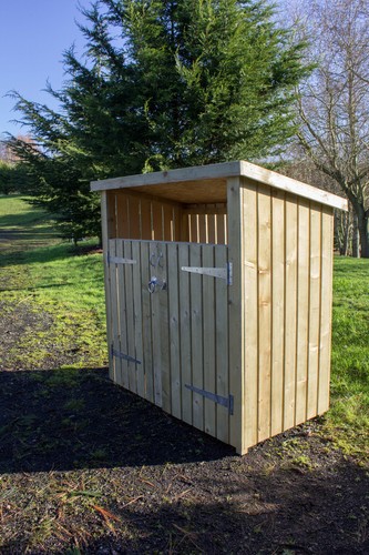 Heavy duty double wheelie - wheelie, bin